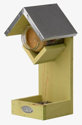 Voederhuisje met voedertafel Vogelhuisjes-kopen