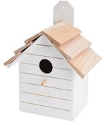 vogelhuisje wit