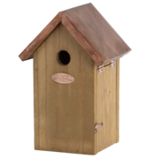 vogelhuisje voor mezen koper dak