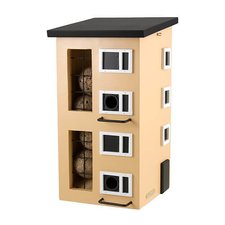 Vogelvoederhuisje Wildlife Garden Triple Feeder geel