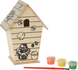 Schilder je eigen vogelhuisje