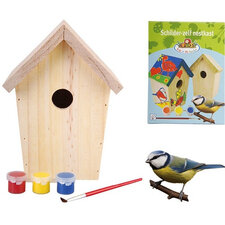 Schilder je eigen vogelhuisje DIY