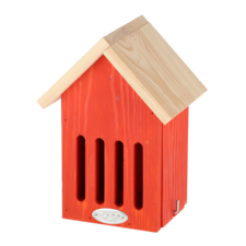 Vlinderhuisje natuurtinten oranje
