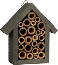 Insectenhotel – Grenenhout & Bamboe (grijs/bruin)
